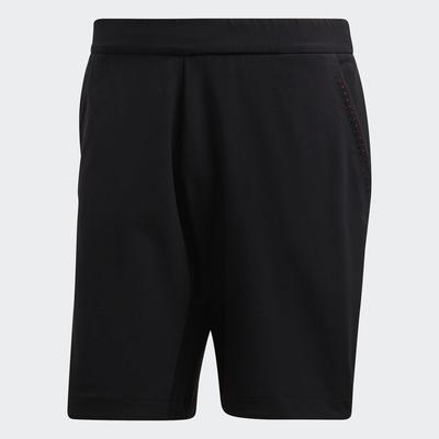 Adidas Mens Barricade Bermuda Tennis Shorts - Black - main image