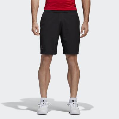 Adidas Mens Barricade Bermuda Tennis Shorts - Black - main image