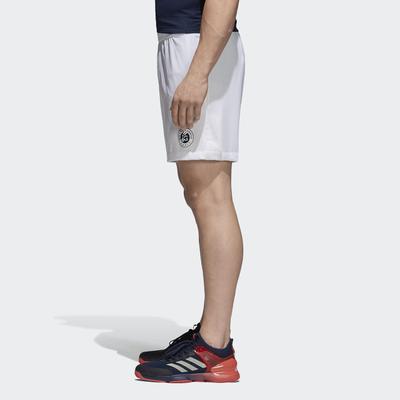 Adidas Mens Roland Garros Shorts - White