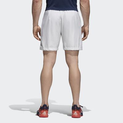 Adidas Mens Roland Garros Shorts - White - main image