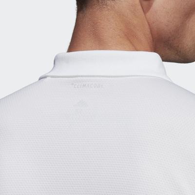 Adidas Mens 3-Stripes Club Polo - White - main image