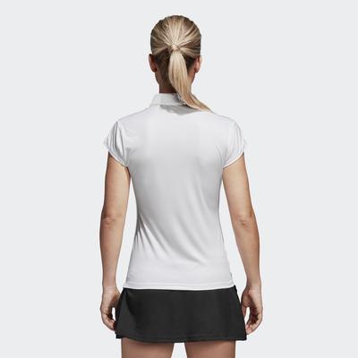 Adidas Womens 3-Stripes Club Polo - White - main image