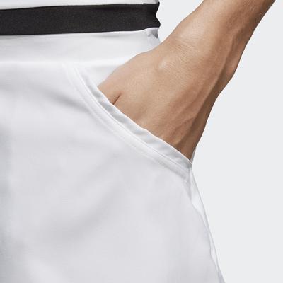 Adidas Womens Club Skirt - White/Black - main image