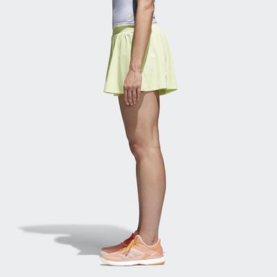 Adidas Womens Melbourne Hosenrock Shorts - Semi Frozen Yellow - main image