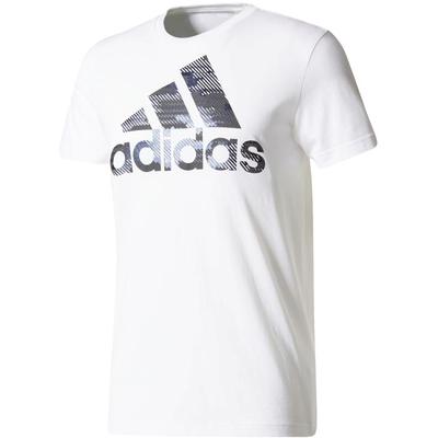 Adidas Mens Badge Of Sport Foil Tee - White - main image