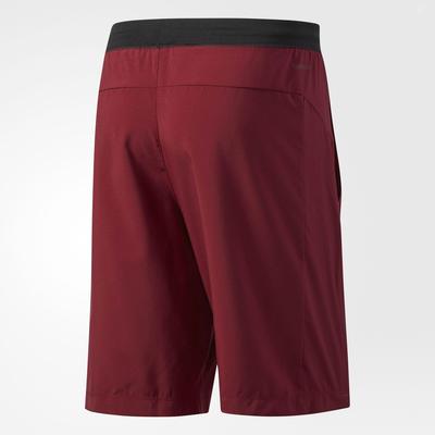 Adidas Mens D2M Shorts - Burgundy - main image