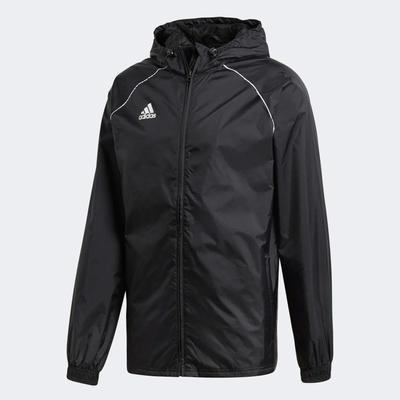 Adidas Mens Core 18 Rain Jacket - Black - main image
