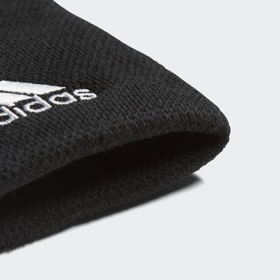 Adidas Tennis Large Wristbands - Black/White