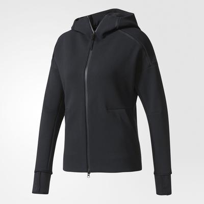 Adidas Womens Z.N.E. Hoodie - Black - main image