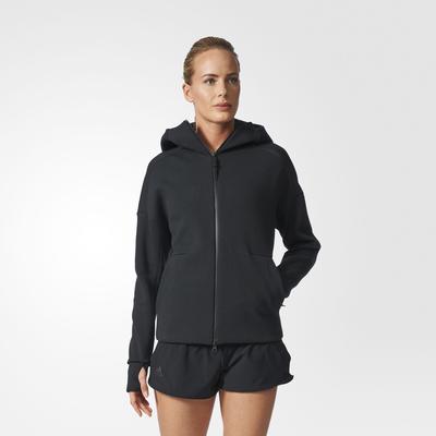 Adidas Womens Z.N.E. Hoodie - Black - main image