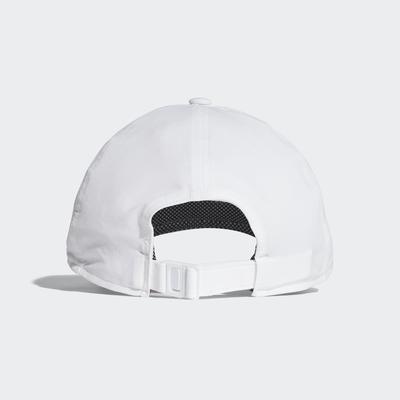 Adidas Adult 5 Panel Climalite Cap - White - main image