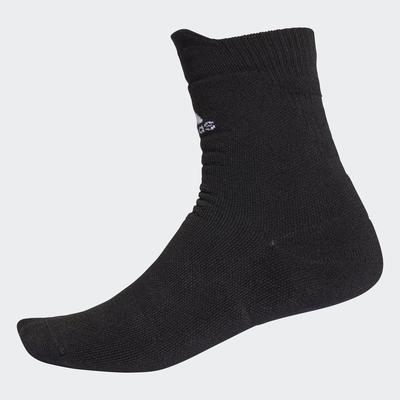 Adidas Alphaskin Maximum Cushioning Crew Socks (1 Pair) - Black - main image