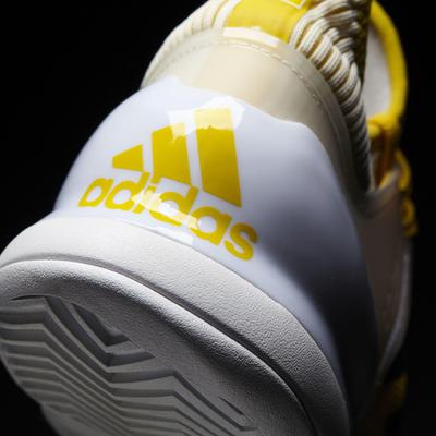 Adidas Mens Adizero Ubersonic 2.0 Tennis Shoes - Yellow - main image
