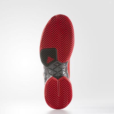 Adidas Mens Barricade Boost Tennis Shoes - Scarlet Red - main image