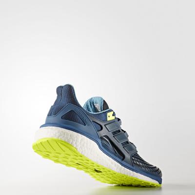 Adidas Mens Energy Boost Running Shoes - Blue Night - main image