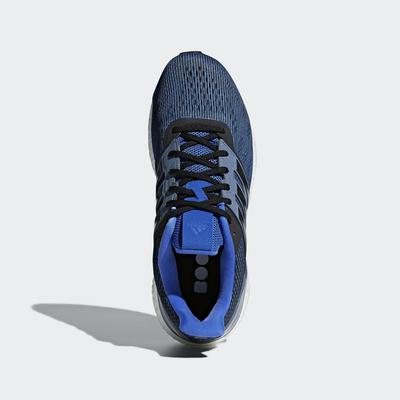 Adidas Mens Supernova Running Shoes - Blue/Core Black/Raw Steel - main image