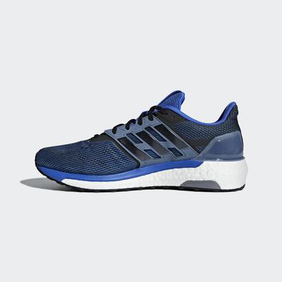 Adidas Mens Supernova Running Shoes - Blue/Core Black/Raw Steel - main image