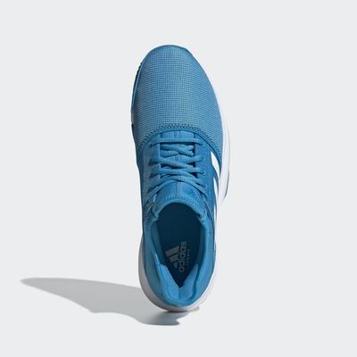 Adidas Mens GameCourt Tennis Shoes - Blue - main image