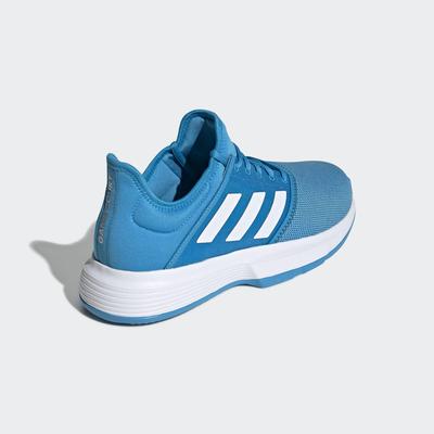 Adidas Mens GameCourt Tennis Shoes - Blue - main image