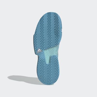 Adidas Mens SoleCourt Parley Tennis Shoes - Vapour Blue/White - main image