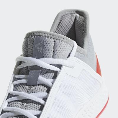 Adidas Mens Adizero Club Tennis Shoes - Shock Red/Cloud White - main image