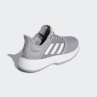 Adidas Womens GameCourt Tennis Shoes - Grey