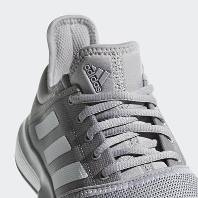 Adidas Womens GameCourt Tennis Shoes - Grey