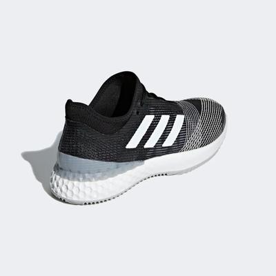 Adidas Mens Adizero Ubersonic 3.0 Clay Tennis Shoes - Black/White - main image
