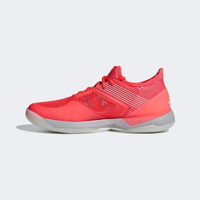 Adidas Womens Adizero Ubersonic 3 Tennis Shoes - Red/White - main image