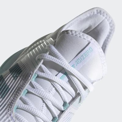 Adidas Womens Adizero Ubersonic 3.0 Parley Tennis Shoes - Blue Spirit/White