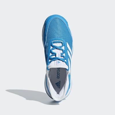 Adidas Kids Adizero Club Tennis Shoes - Blue/White - main image