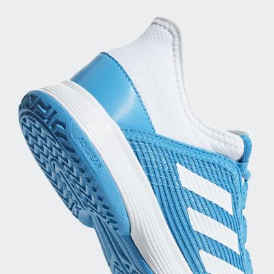 Adidas Kids Adizero Club Tennis Shoes - Blue/White