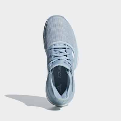 Adidas Kids SoleCourt XJ Tennis Shoes - Ash Grey