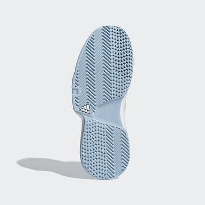 Adidas Kids SoleCourt XJ Tennis Shoes - Ash Grey - main image