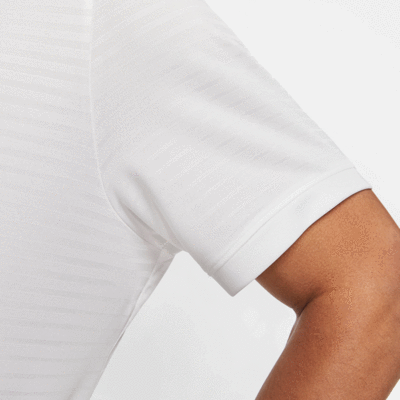 Nike Mens Rafa Challenger Short Sleeve Top - White