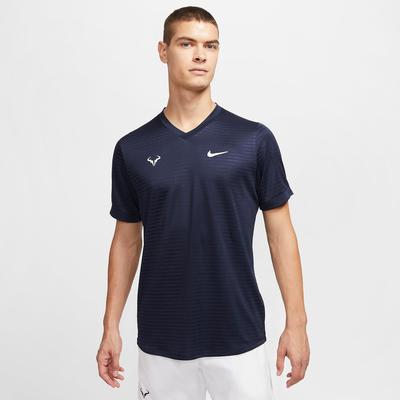 Nike Mens Rafa Challenger Short Sleeve Top - Obsidian - main image