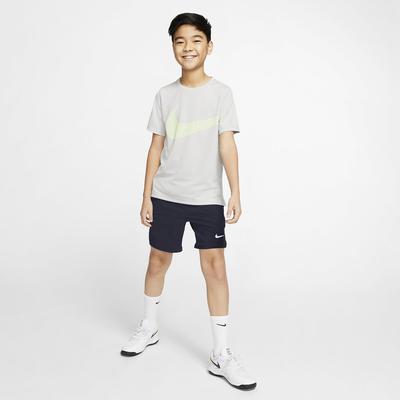 Nike Boys Flex Ace Tennis Shorts - Obsidian