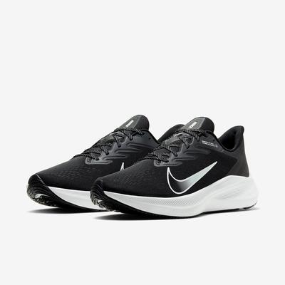 Nike Mens Air Zoom Winflow 7 Running Shoes - Black/Anthracite - main image