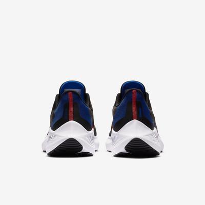 Nike Mens Air Zoom Winflow 7 Running Shoes - Black/Red/Blue - main image