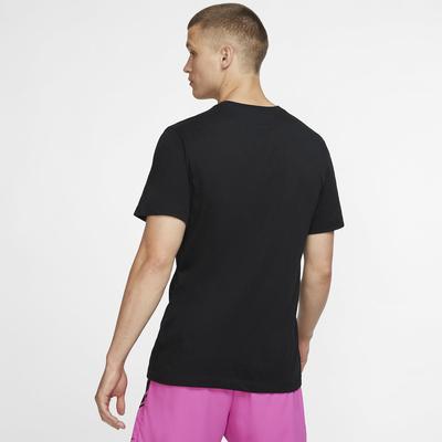 Nike Mens Dri-FIT Tennis T-Shirt - Black - main image