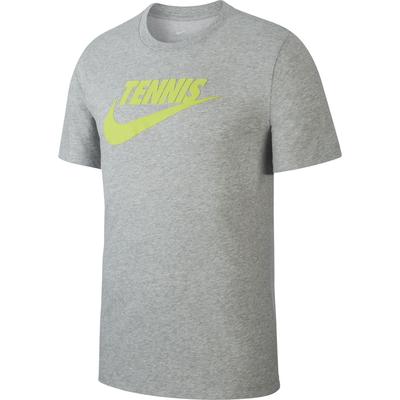 Nike Mens Dri-FIT Tennis T-Shirt - Dark Grey Heather - main image