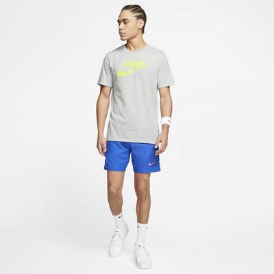 Nike Mens Dri-FIT Tennis T-Shirt - Dark Grey Heather - main image