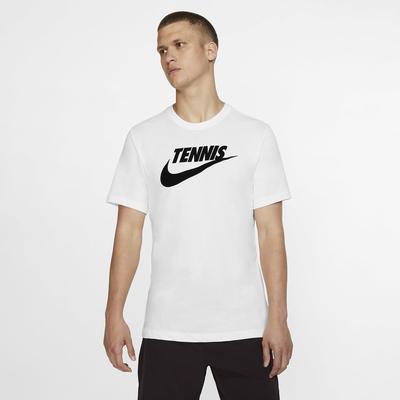 Nike Mens Dri-FIT Tennis T-Shirt - White - main image