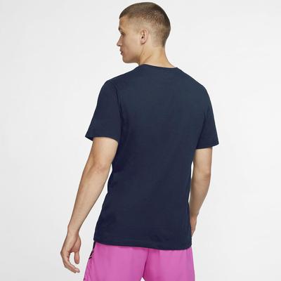 Nike Mens Dri-FIT Tennis T-Shirt - Obsidian - main image