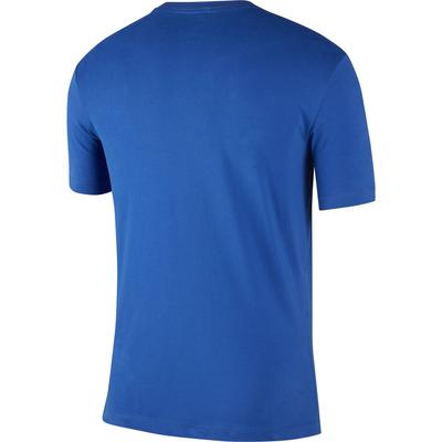 Nike Mens Dri-FIT Tennis T-Shirt - Game Royal/Volt - main image