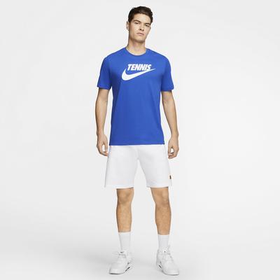 Nike Mens Dri-FIT Tennis T-Shirt - Game Royal - main image