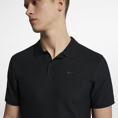 Nike Mens Advantage Essential Tennis Polo - Black - main image