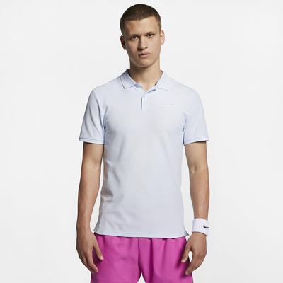 Nike Mens Advantage Essential Tennis Polo - Half Blue