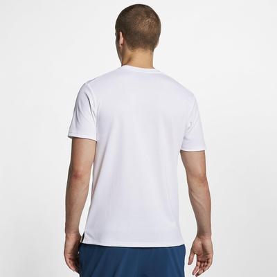 Nike Mens Heritage Tennis Top - White - main image