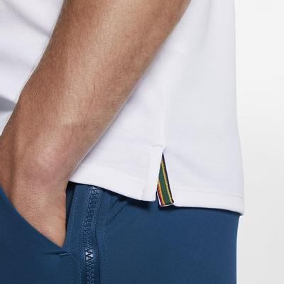 Nike Mens Heritage Tennis Top - White - main image